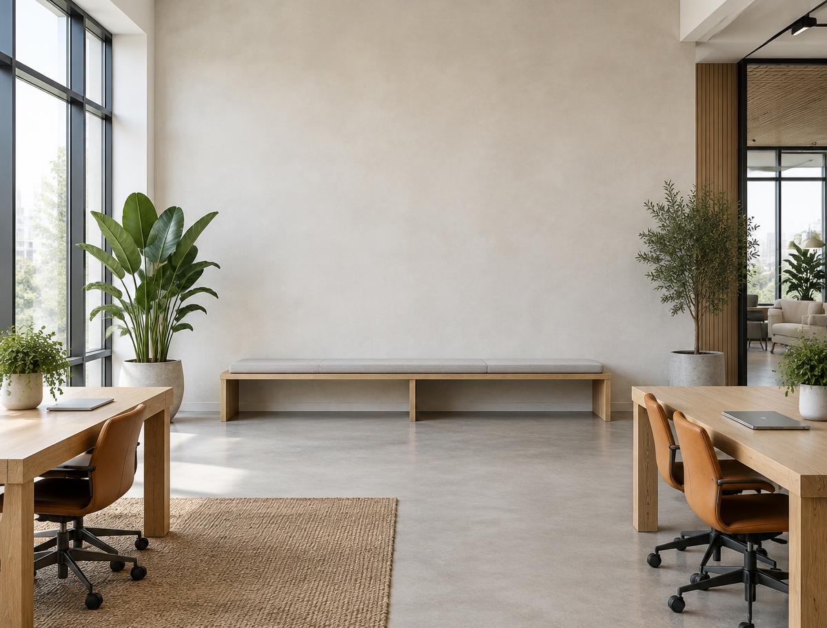Kantoor met Bauhaus Create aan de wand