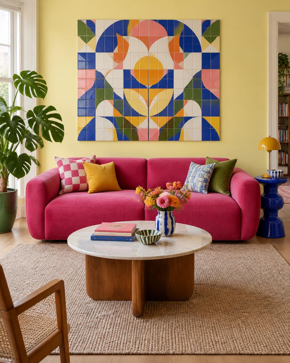 Dopamine Decor-style interior